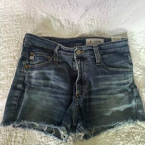 AG cut offs Blue Denim Women's Shorts size 28